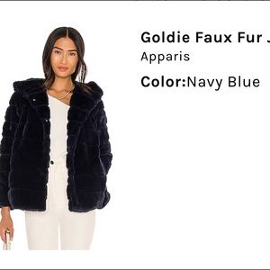 Apparis Faux Fur Coat